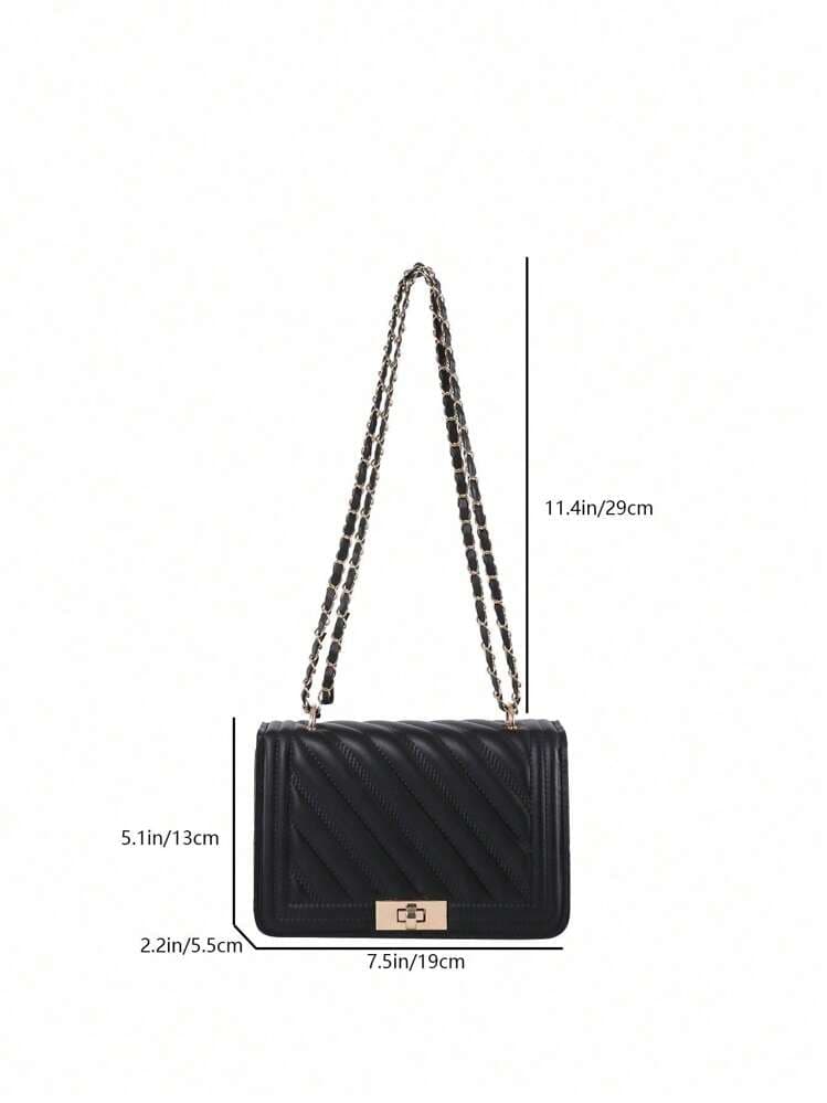 Minimalist Old Money Shoulder Bag detail photo 5 - Mini Bags at ShopKaar