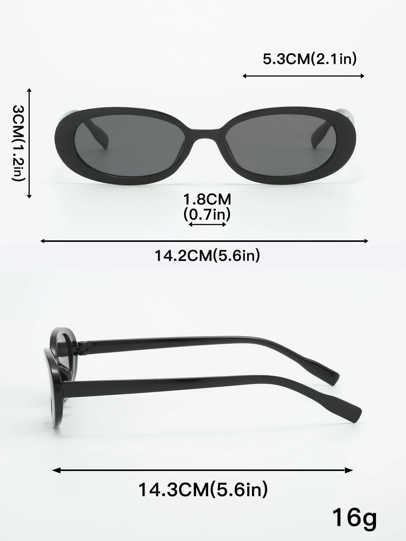 Square Frame Fashion Glasses - 3 Pairs detail photo 7 - Eyewear at ShopKaar