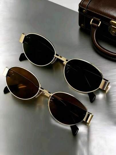 Oval Half-Frame Fashion Eyeglasses main product photo - Eyewear at ShopKaar