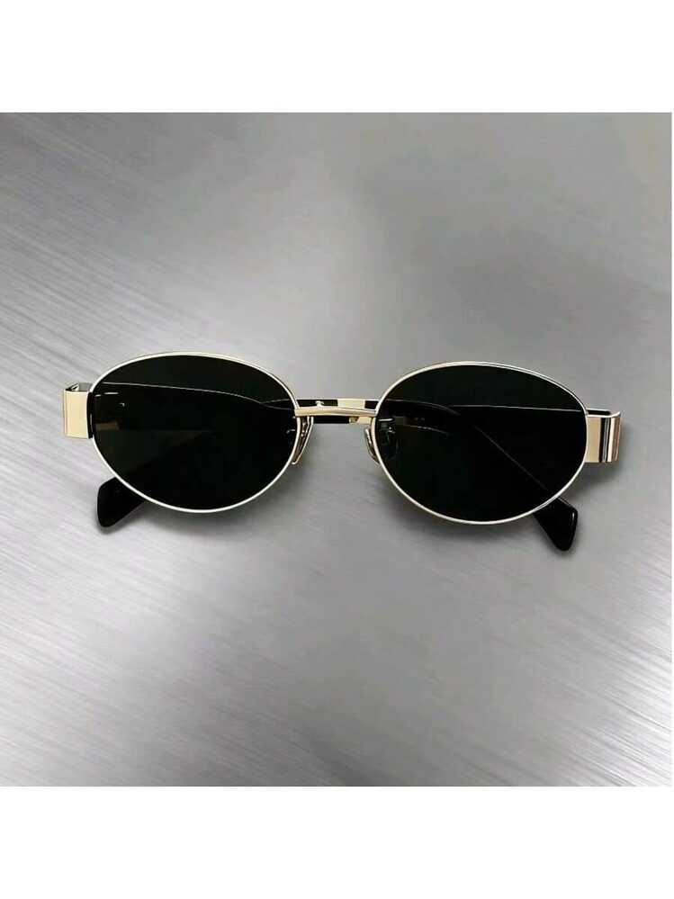 Oval Half-Frame Fashion Eyeglasses detail photo 12 - Eyewear at ShopKaar