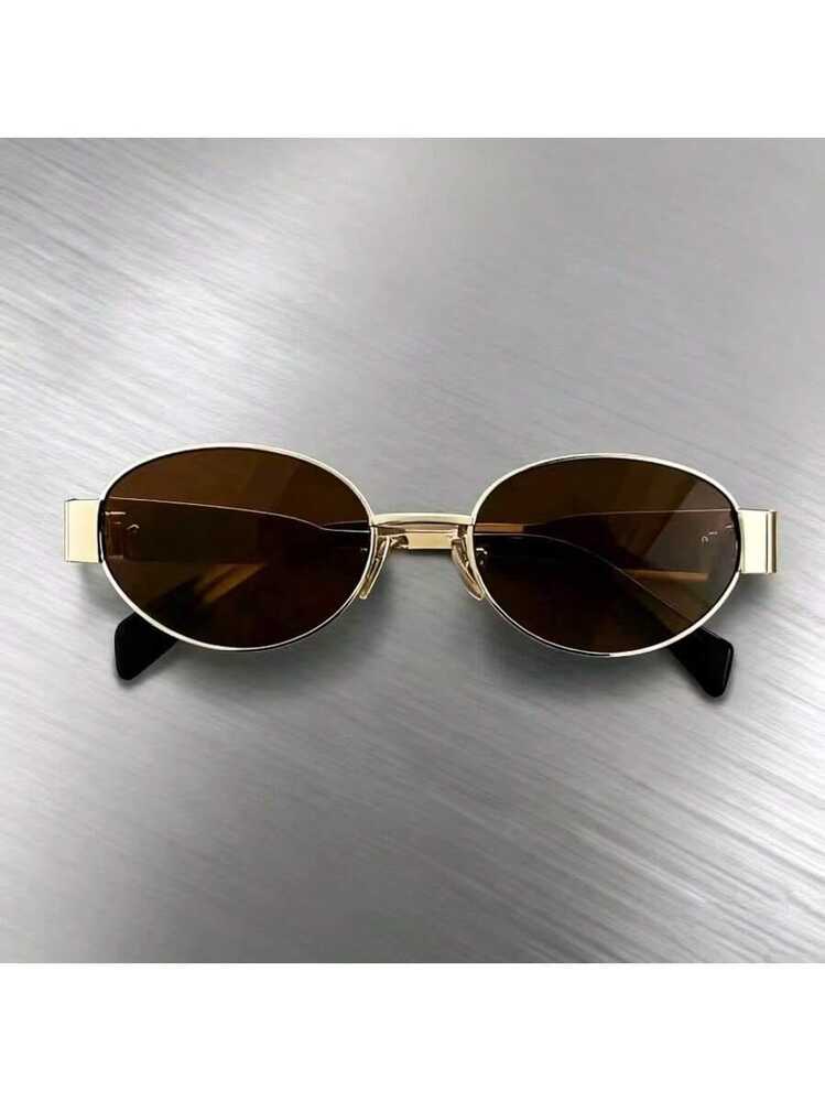Oval Half-Frame Fashion Eyeglasses detail photo 13 - Eyewear at ShopKaar