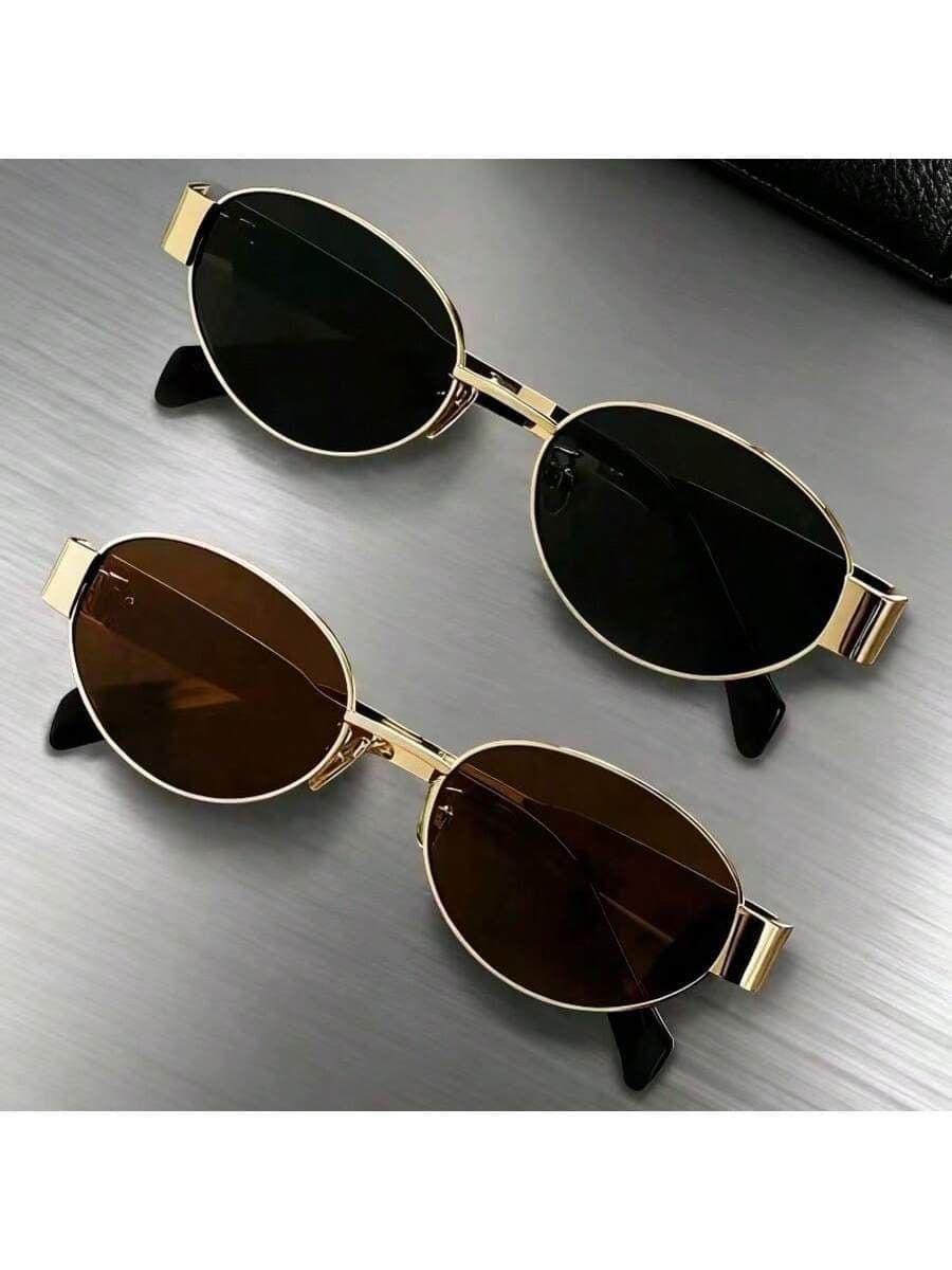 Oval Half-Frame Fashion Eyeglasses detail photo 14 - Eyewear at ShopKaar