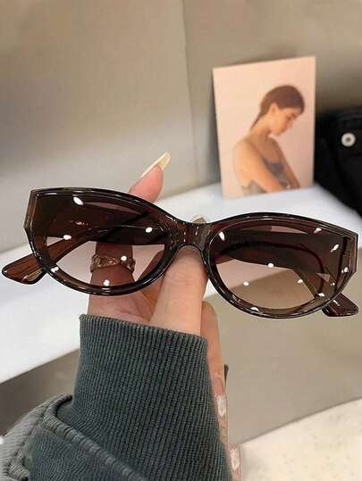 Classic Oval Small Frame Fashion Glasses main product photo - Eyewear at ShopKaar
