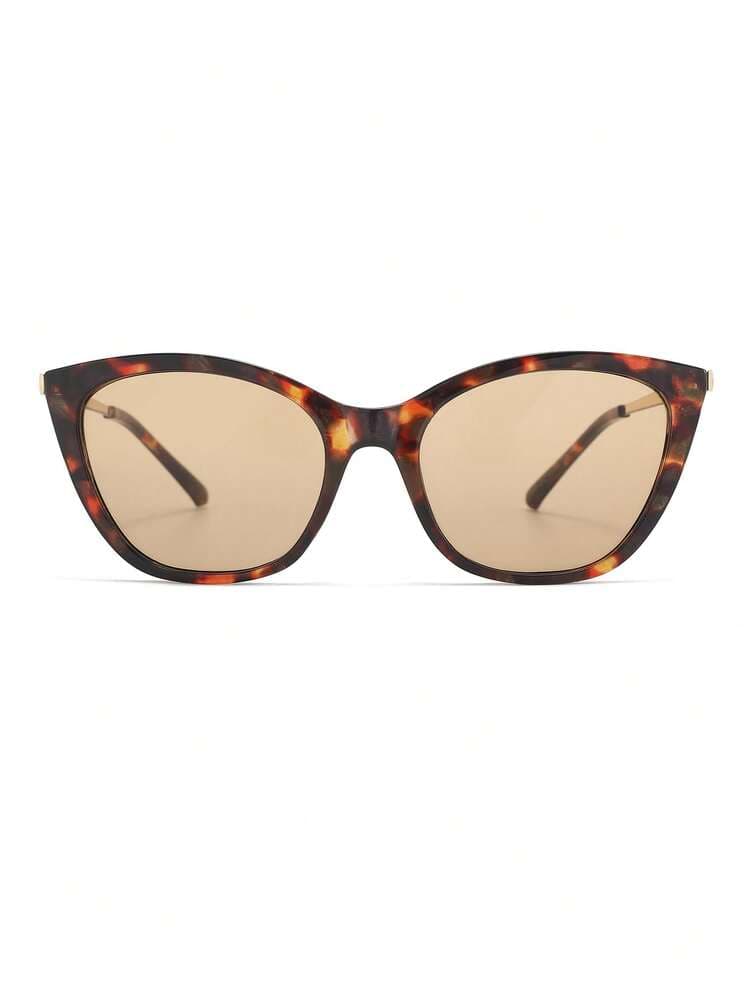 Women's Leopard Cat Eye Frame Fashion Glasses detail photo 6 - Eyewear at ShopKaar