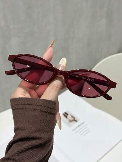 Vintage Oval Frame Women's Fashion Glasses main product photo - Eyewear at ShopKaar