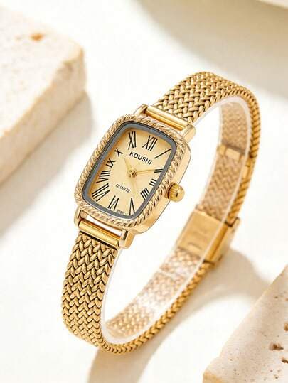 Women's Retro Minimalist Alloy Quartz Watch main product photo - Watches at ShopKaar